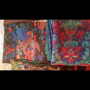 Silk scarfs