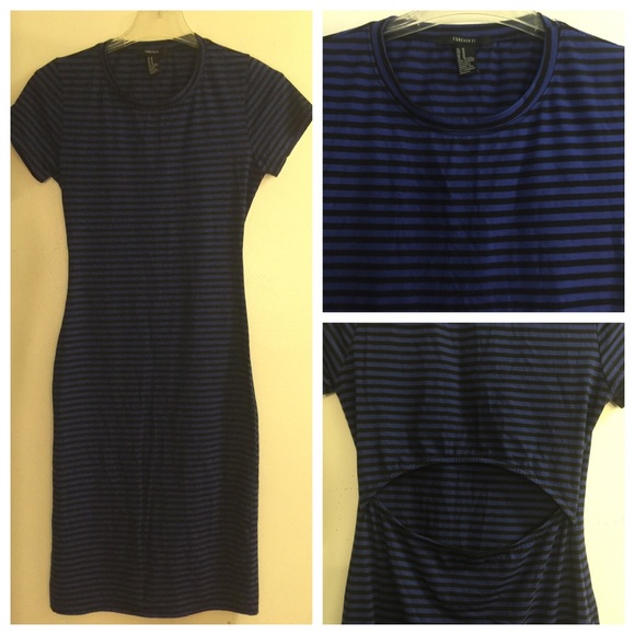 ⚠️Clearance⚠️Sexy Open Back strip Dress M - Picture 1 of 4