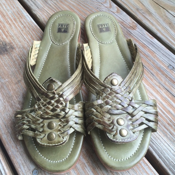 Frye Shoes - ⭐️SALE⭐️New green Frye sandals
