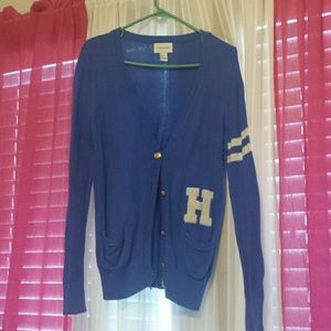 Varsity cardigan