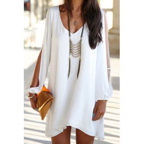 White dress brand new!