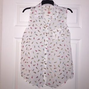 Ice cream print top