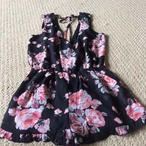 Beautiful floral romper