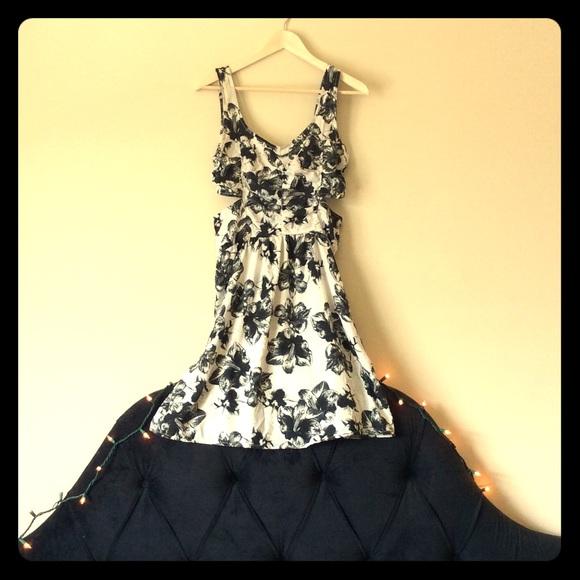 Element Hibiscus Print Dress