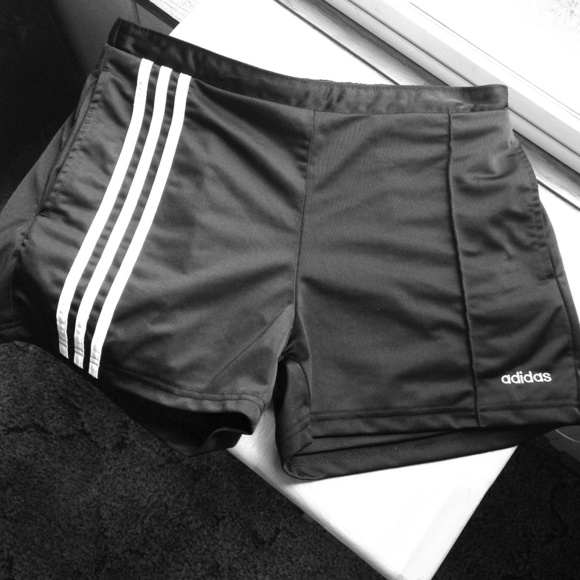 Adidas women's medium running shorts. Comfy!!!
