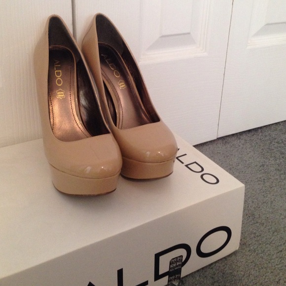 Worn Once Aldo Heels