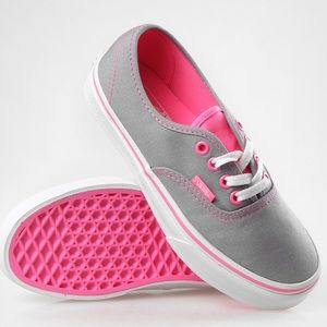 Pink & Gray Vans