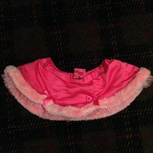 Victoria's Secret sexy Santa skirt. Hot pink