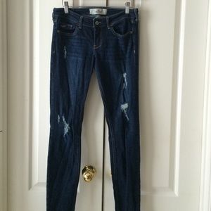 Hollister Super Skinny Dark Wash Jeans