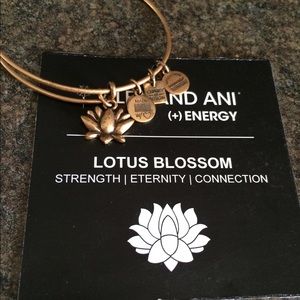 Alex and Ani lotus blossom bangle