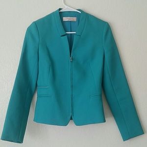 ZARA BLAZER turquoise