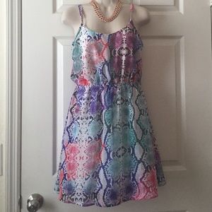 Ocean Drive Open Back Sun Dress