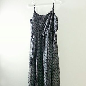 NAVY MAXI DRESS SMALL