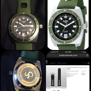 zodiac sea dragon unisex Swiss made watch