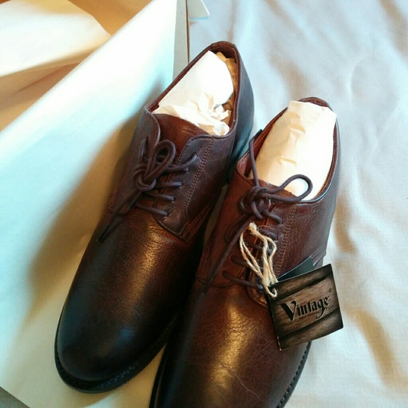 Vintage chocolate walk over shoes - Picture 2 of 3