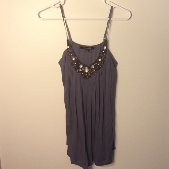 Never worn! Very cute Purple tank