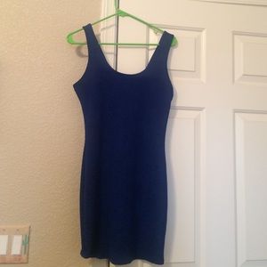 Blue forever 21 tight dress