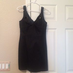 Denim designer dress