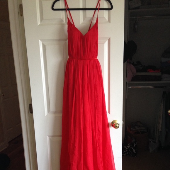 red formal dress!