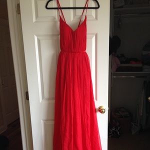 red formal dress!