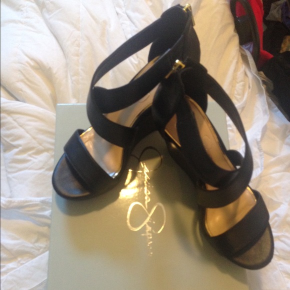 Black Veg Vachetta Women's Jinnxi Wedge Sandal