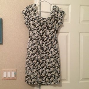 American rag cut out dress