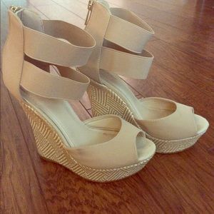 Tan wedges