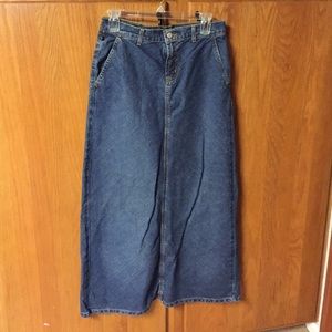 Ankle length Ralph Lauren skirt (blue jean)