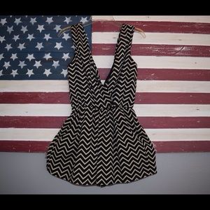 Foreign Exchange shorts romper