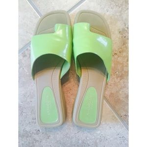 Lime green Sandals