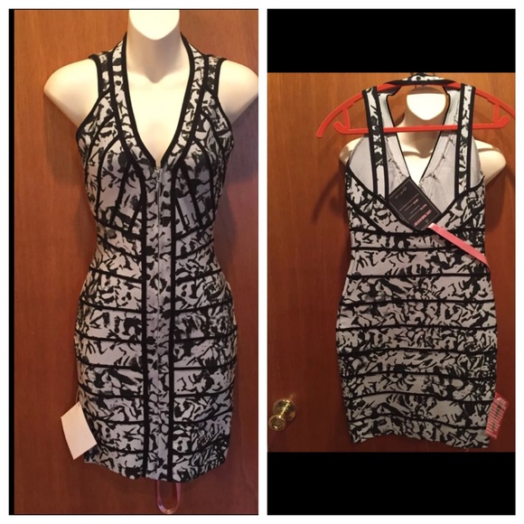 ▪️HP▪️House of CB bodycon bandage mini dress - Picture 4 of 4