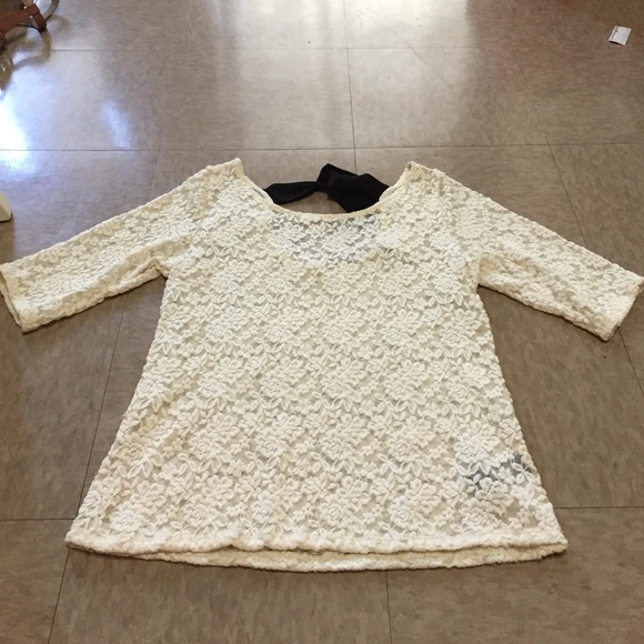 Very cute lace sweater