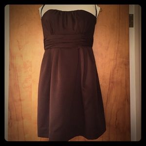 Alfred Angelo Chocolate Brown bridesmaid