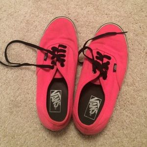 hot pink vans