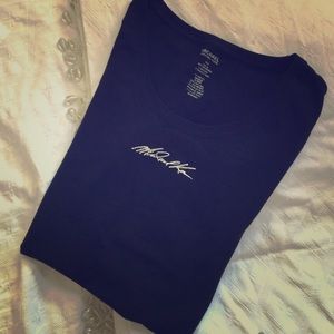 Michael Kors black top.