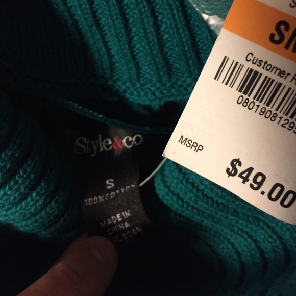 Turquoise top - Picture 3 of 3