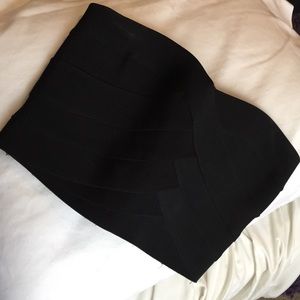 Nasty Gal crop top bustier