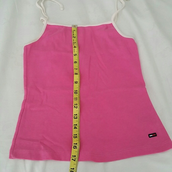 Tommy Hilfiger Hot Pink Tank Top (Size Small) - Picture 3 of 3