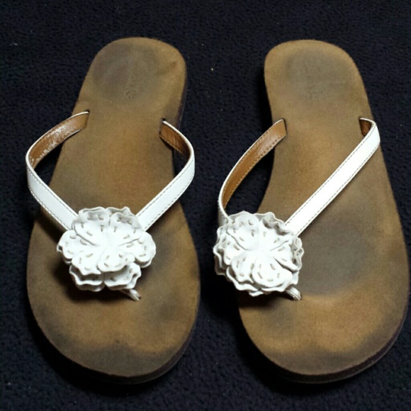 Floral Flip Flops