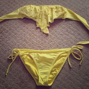 NEW yellow bathing suit!