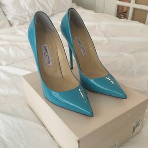 Jimmy Choo Patent Anouk Pumps