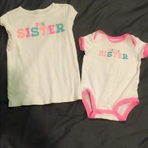 Big sister lil sister tops
