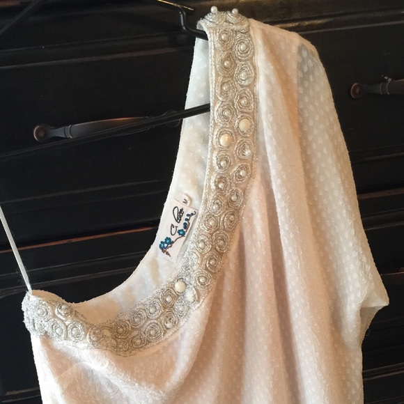 Anthropologie Ci Lace top medium - Picture 2 of 2