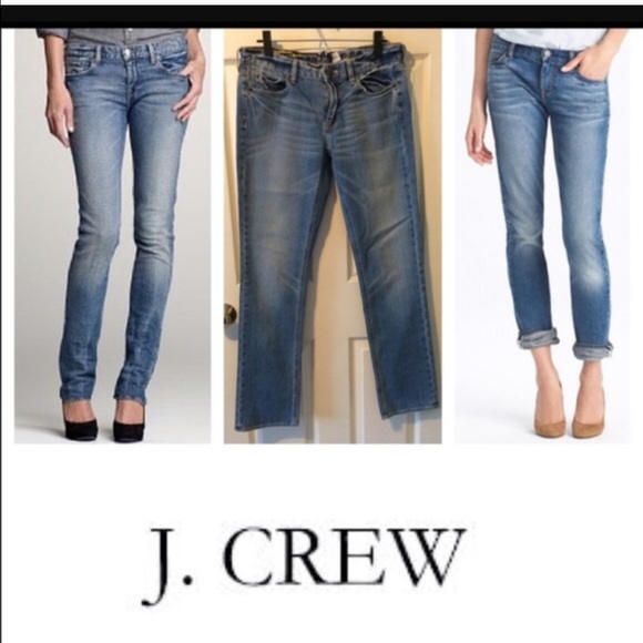 j crew cropped matchstick jean