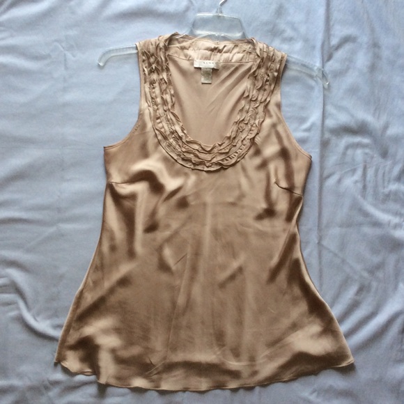 Bronze silky blouse from Kenar