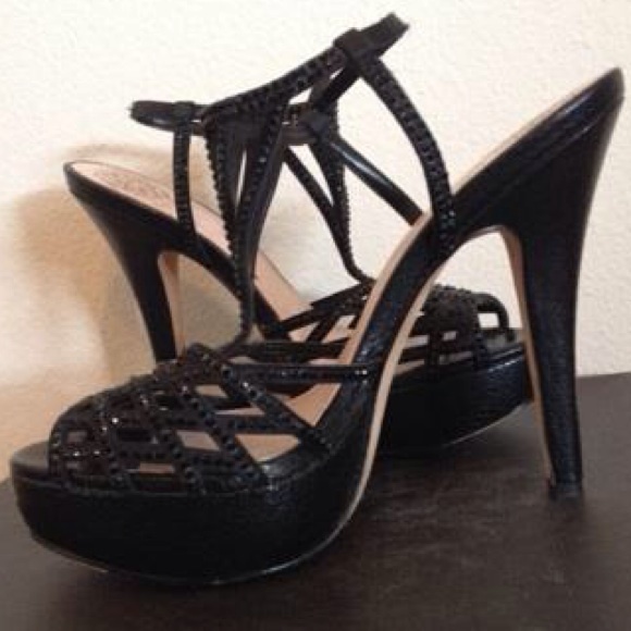 Black high heels