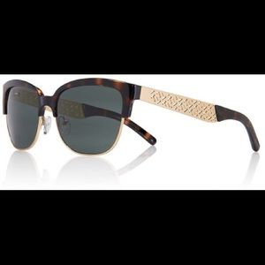 Tory Burch Fret T Sunglasses