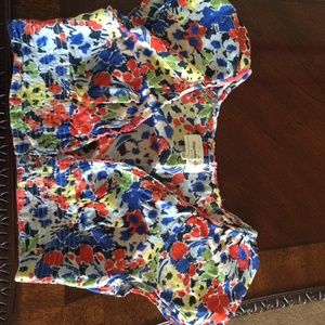 REDUCED!! Abercrombie and Fitch button up crop top