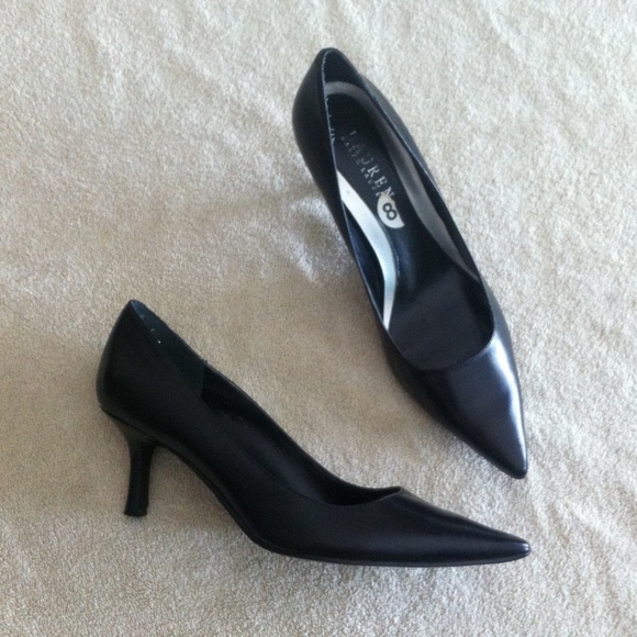 Ralph Lauren Shoes - Ralph Lauren - Black Leather Pumps