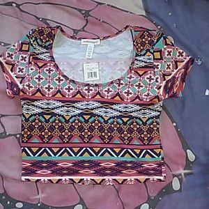 Aztex crop shirt
